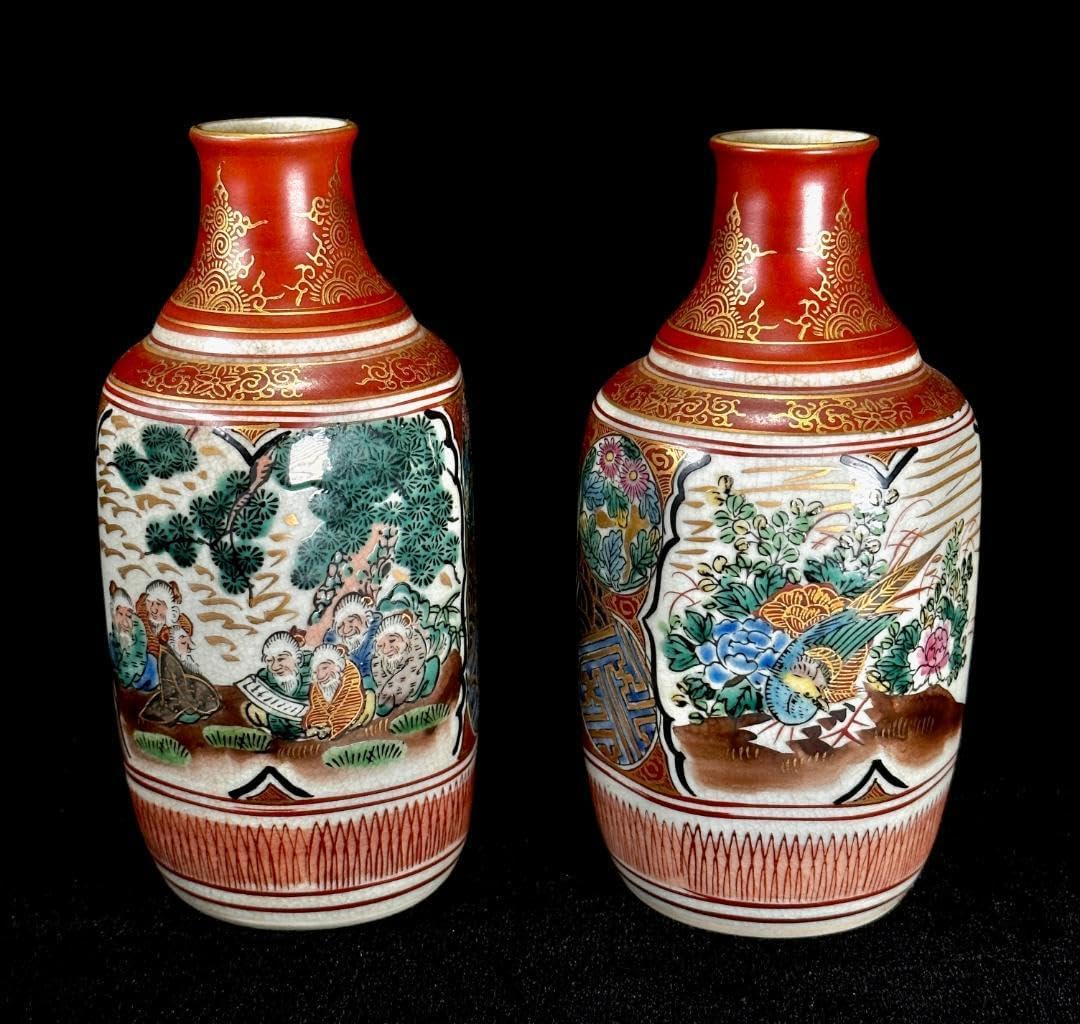 AG80 九谷焼 灯籠 草花図 色絵 六角屋根 時代物 置物 飾り物 AG80 九谷焼 灯籠 草花図 色絵 六角屋根 時代物 置物 飾り物 - メルカリ